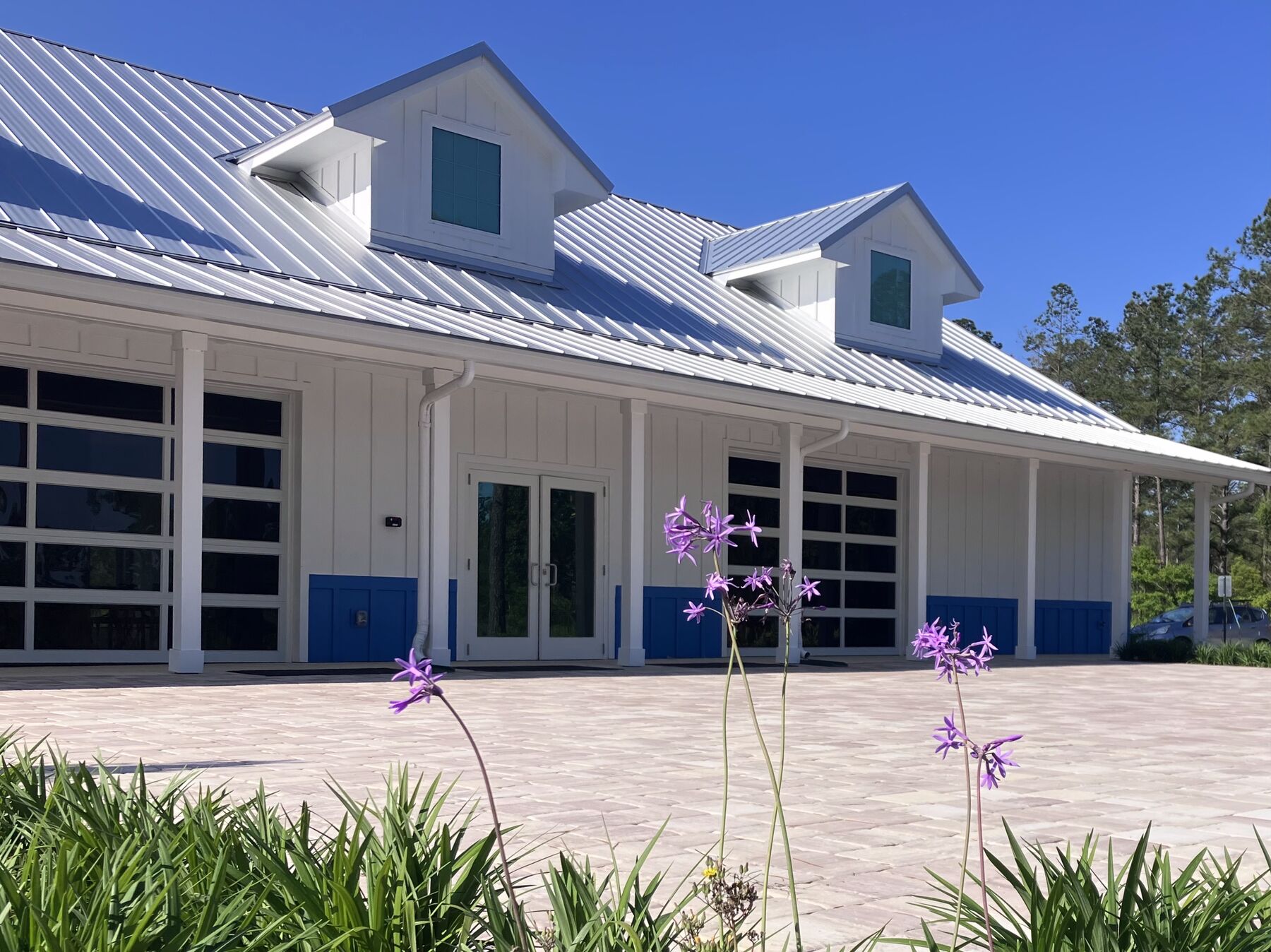 The New Camp Hall at McKenzie's Camp Deep Pond