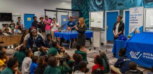 Boys & Girls Clubs of Northeast Florida members at the Clanzel T. Brown Park Club assembly